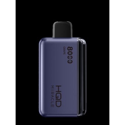 GRAPE HQD MIRACLE 8000 PUFFS ZERO NICOTINE DISPOSABLE