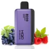 RASPBERRY GRAPE HQD MIRACLE 8000 PUFFS ZERO NICOTINE DISPOSABLE