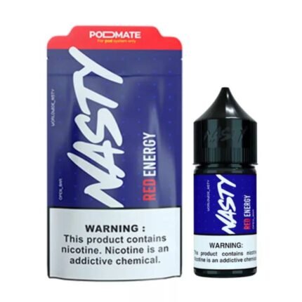 Red Energy Nasty Juice Energy Drink Flavor Vape Juice 35mg & 50mg Nicotine Strength