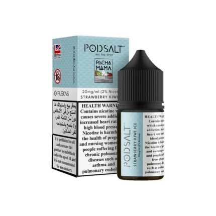 Pod Salt Fusions Strawberry Kiwi Ice 20mg 30ml