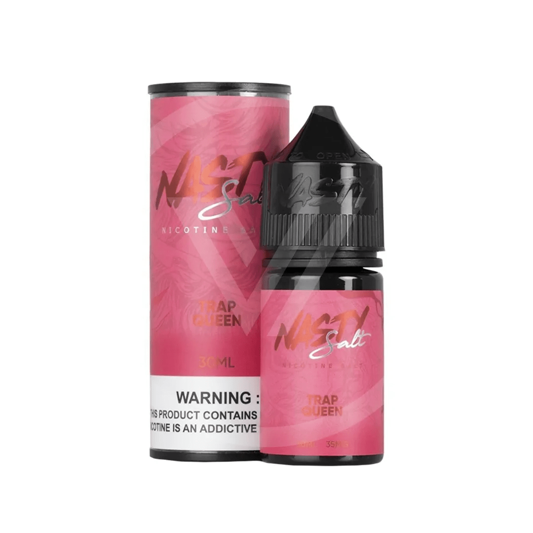 Trap Queen Strawberry Nasty Salt 35mg & 50mg Nicotine Strength