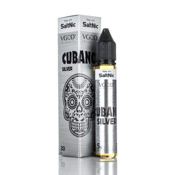 Cubano Silver by VGOD Salt Nic 30 ml Tobacco, Vanilla, Custard, Honey and Sugar