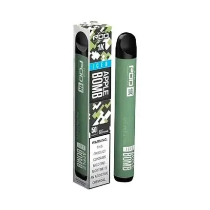 VGOD Pod 1k Iced Apple Bomb Disposable Vape 20mg